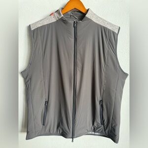🔥 Johnnie-O Swayne Performance Vest Charcoal XL | $228 Retail | NWT 🔥